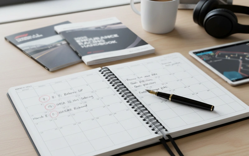 Jahresplanung der wichtigsten Pferderennen im Überblick