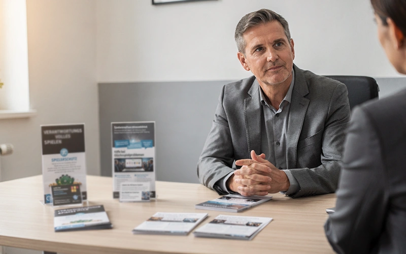 Informationsmaterial zum verantwortungsvollen Spielen