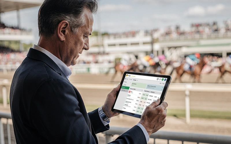 Vergleich der beiden Wettsysteme auf einem Tablet